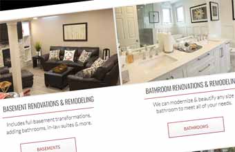 Website Design services for general contracting companies