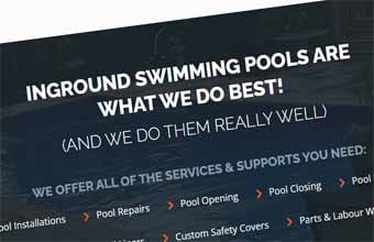 Online marketing & PPC campaigns for swimming pool companies in Durham Region