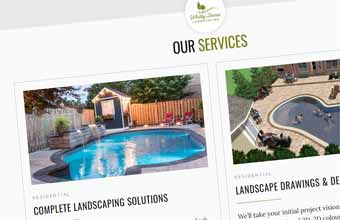 Website Design & PPC services for Landscaping Companies