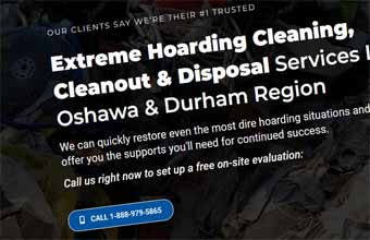 Website Design & SEO services for hoarding cleanup companies