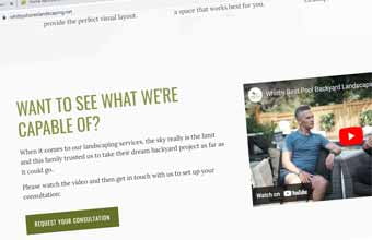 Website Design & SEO For Landscaping Companies