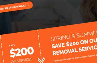 Website Design & SEO For Mould Removal Company in Niagara Region, Ontario
