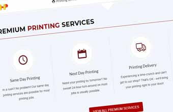 Website Design Services For Toronto, Ontario Printing Companies